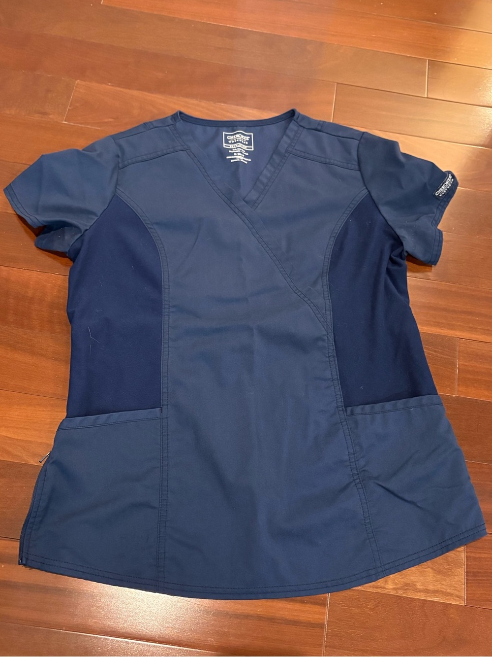 Cherokee Maternity Scrub Top